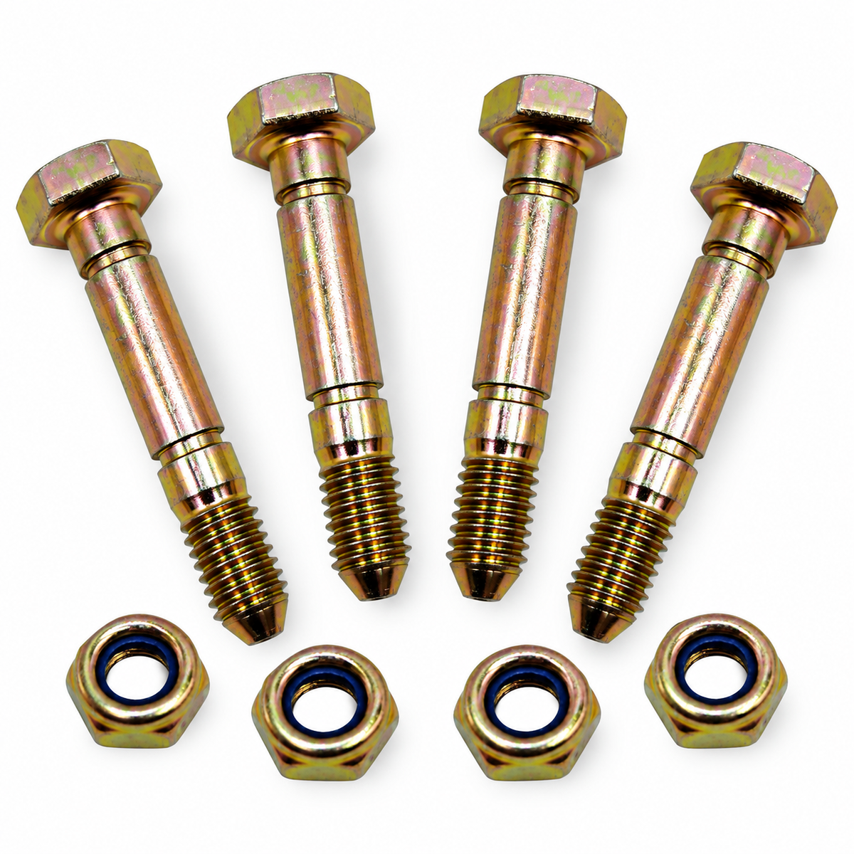 4-Pack Shear Bolt & Nut Set for Ariens 51001500 Snow Blowers