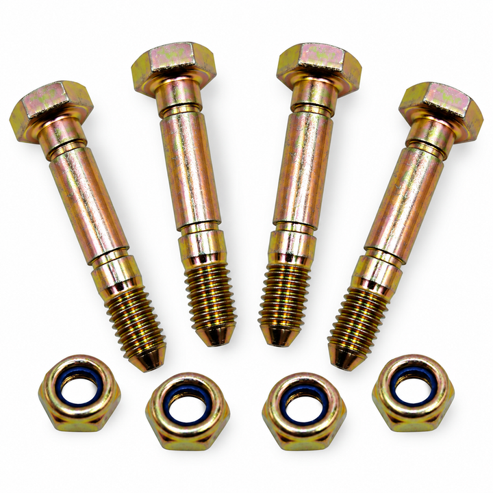 4-Pack Shear Bolt & Nut Set for Ariens 51001500 Snow Blowers