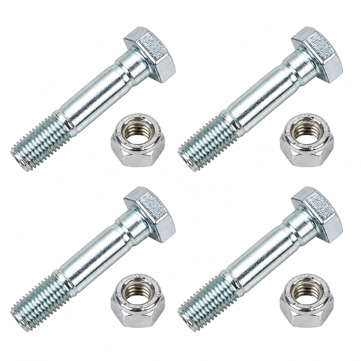4-Pack Shear Bolt & Nut Set for MTD 710-0890A Snow Blowers