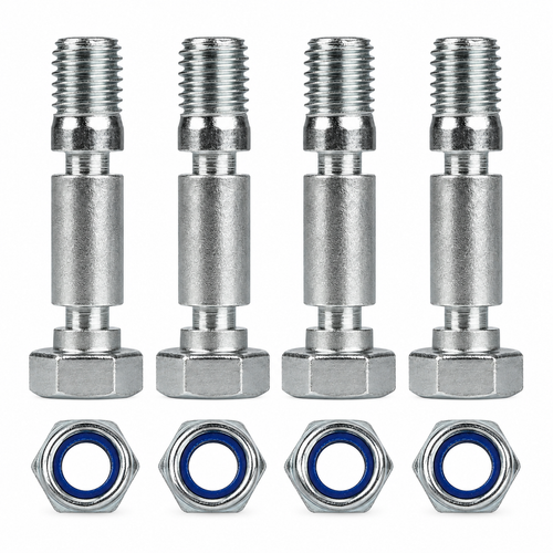 Briggs & Stratton 707555 replacement shear pin and nut set