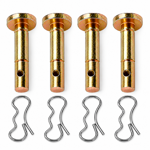 MTD 738-04124A replacement shear pin and clip set