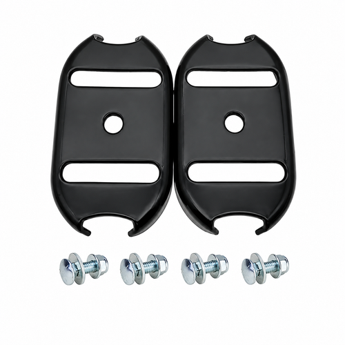 Pair of Murray Simplicity 1727854BMYP black snow blower skid shoes